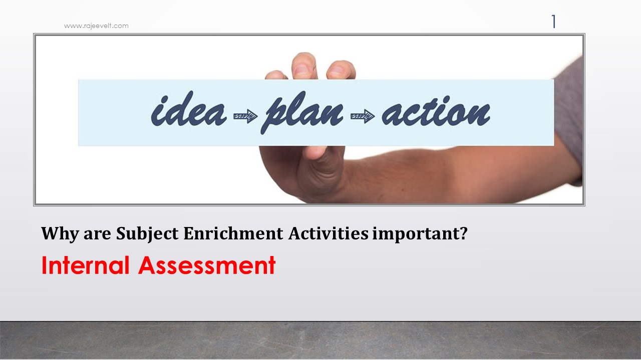 Why are Subject Enrichment Activities important?